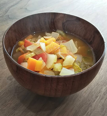 ホットクックで作った具沢山スープ